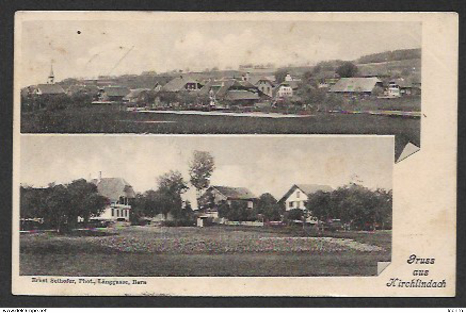 KIRCHLINDACH BE Bei Münchenbuchsee Zollikofen Ca. 1915 - Münchenbuchsee