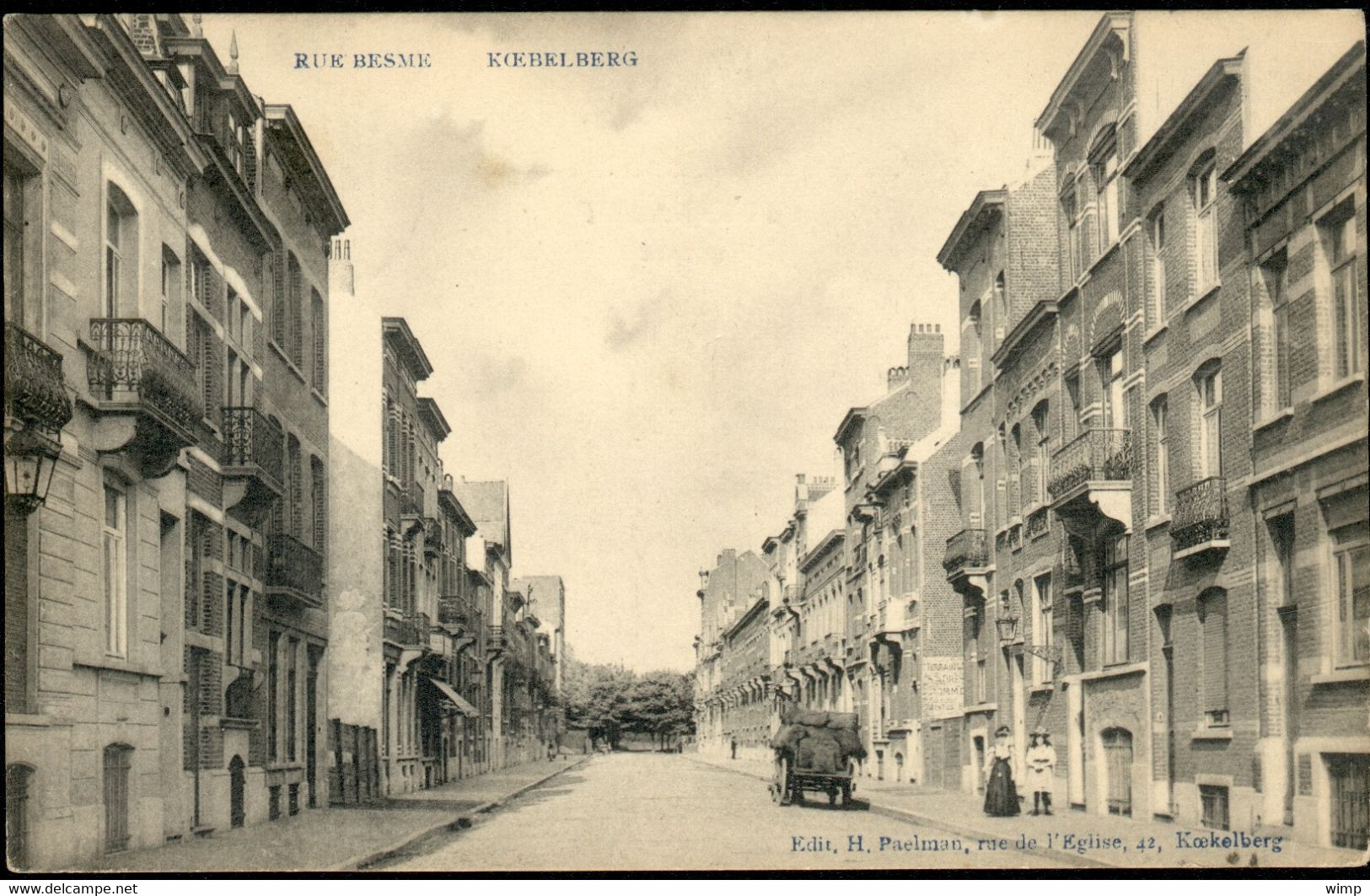 Koekelberg : Rue Jules Besme / Kolenboer -Marchand De Charbons - Koekelberg