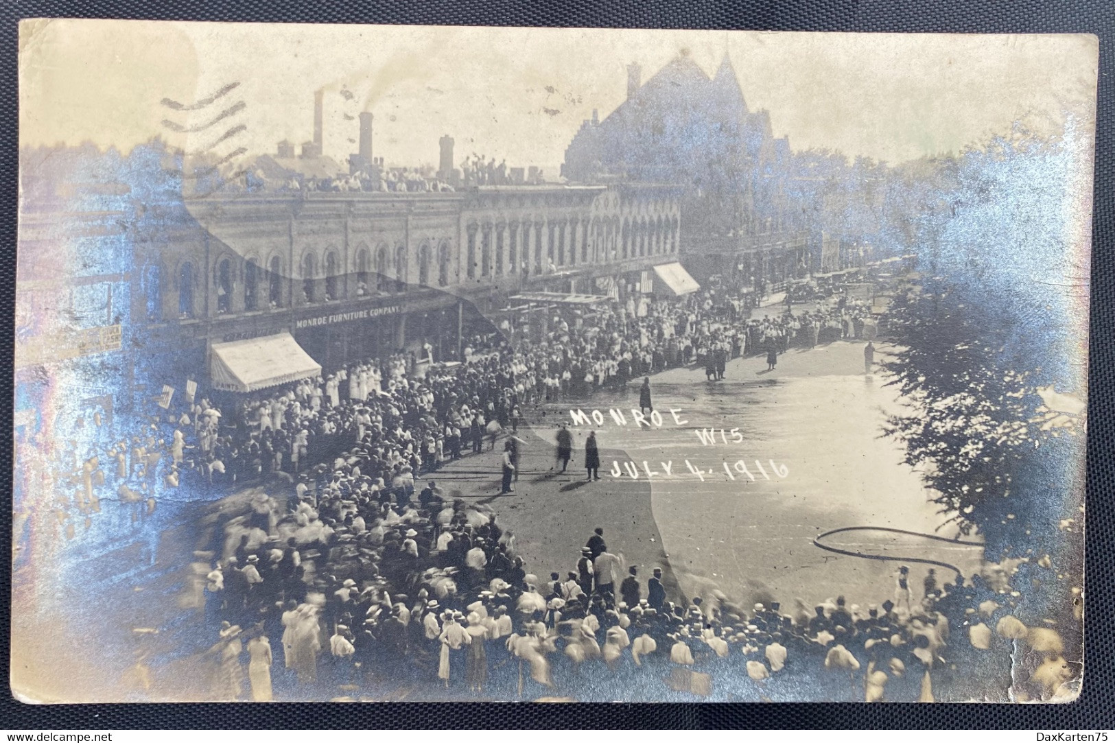 Monroe Wis/ 4. July 1916/ Event/old Fotokarte - Green Bay