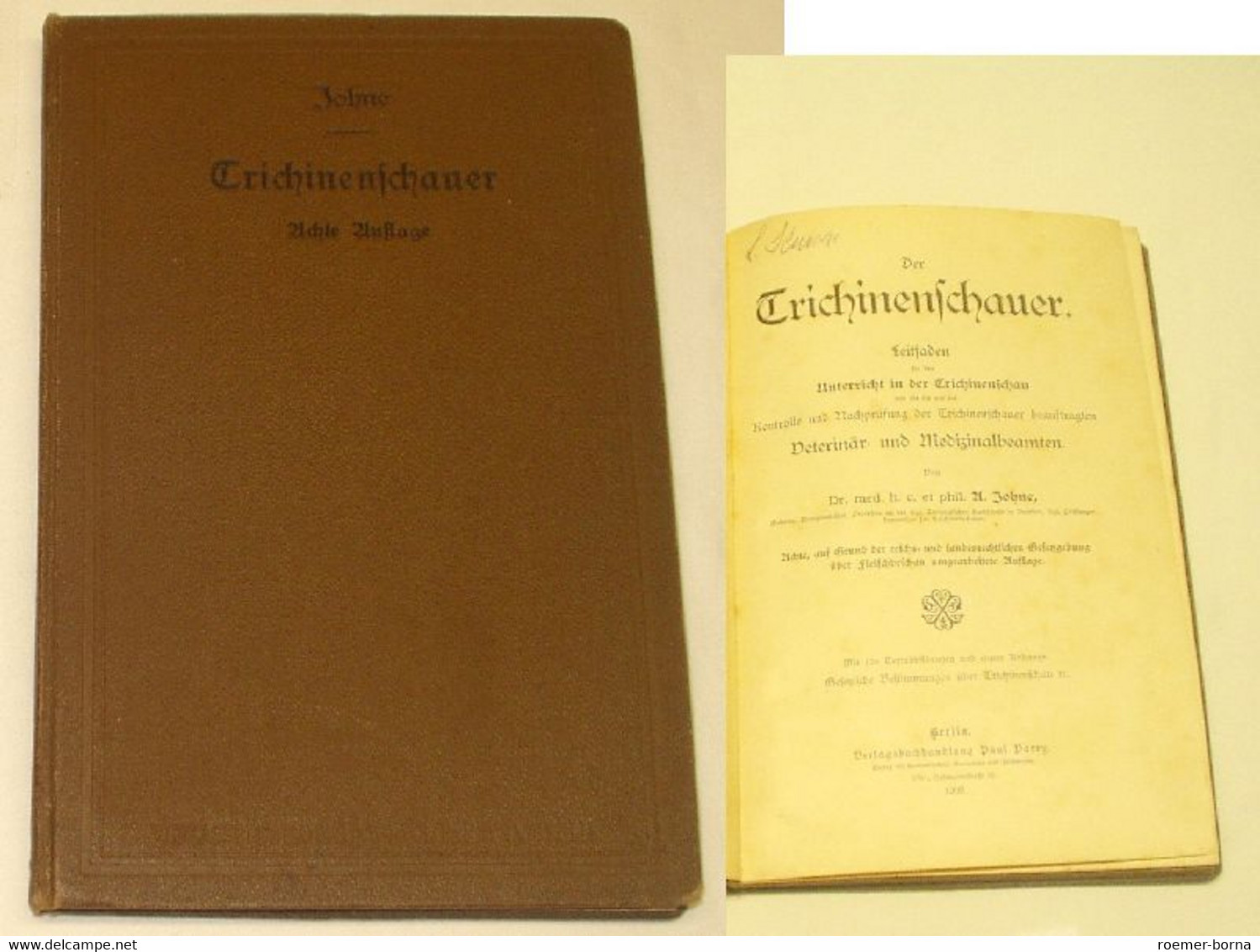 Der Trichinenschauer - Schulbücher