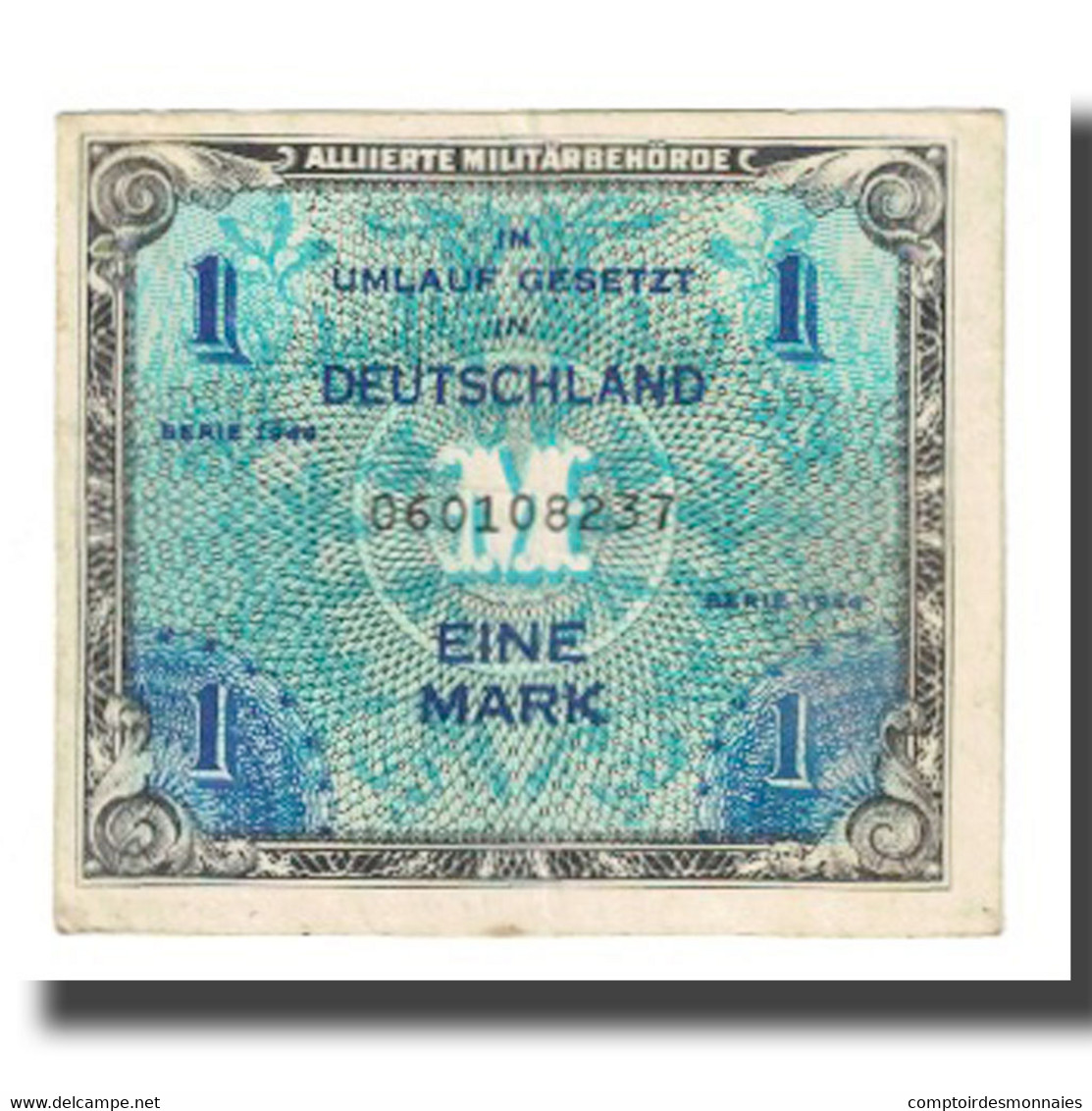 Billet, Allemagne, 1 Mark, 1944, KM:192a, TTB - Autres & Non Classés