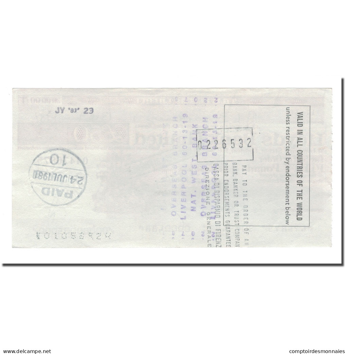 Billet, Grande-Bretagne, 50 Pounds, 1981, 1981-06-13, SUP - Otros & Sin Clasificación