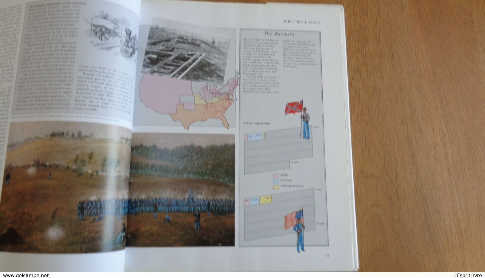 GREAT BATTLES OF THE CIVIL WAR Histoire Guerre de Sécession Etats Unis USA Amérique Bataille Lee Grant US Army Nord Sud