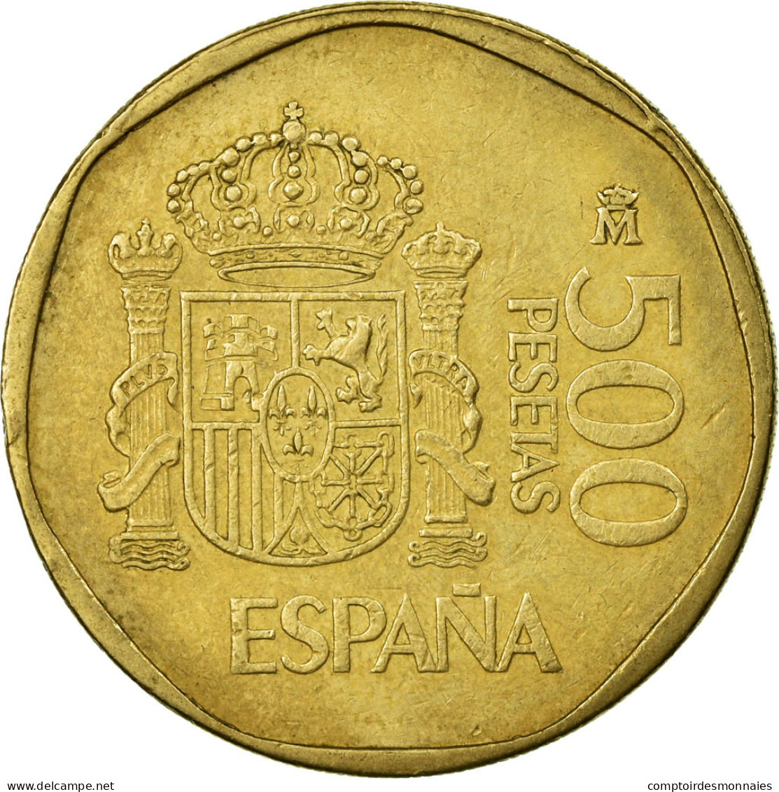 Monnaie, Espagne, Juan Carlos I, 500 Pesetas, 1989, TB+, Aluminum-Bronze, KM:831 - 500 Peseta