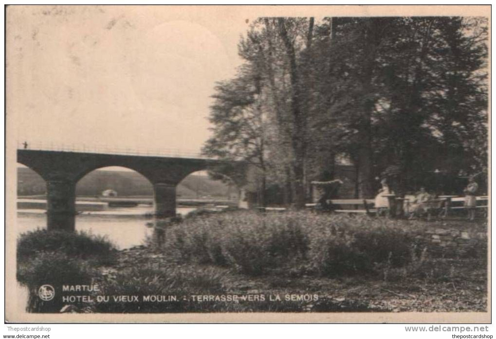 Martué - Florenville : Hôtel Du Vieux Moulin - Terrasse Vers La Semois BELGIUM LA BELGIQUE RELISTED - Florenville