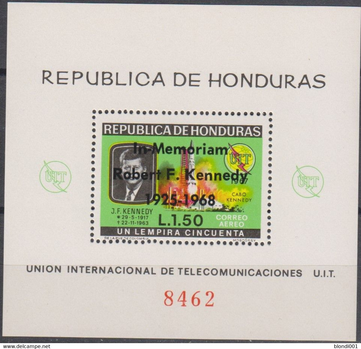 SPACE - UIT - HONDURAS - S/S Ovp MNH - Collections