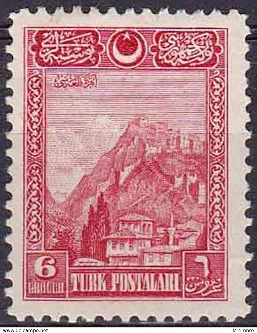 Turquie YT 702 Mi 850 Année 1926 (MH *) (2 Scan) - Neufs