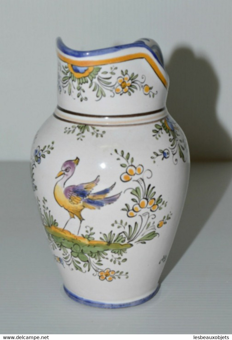 JOLI POT à LAIT CREMIER VASE Céramique ALFRED RENOLEAU AR.A Collection Déco Vitrine Art De La Table - Angoulême/Le Renoleau (FRA)