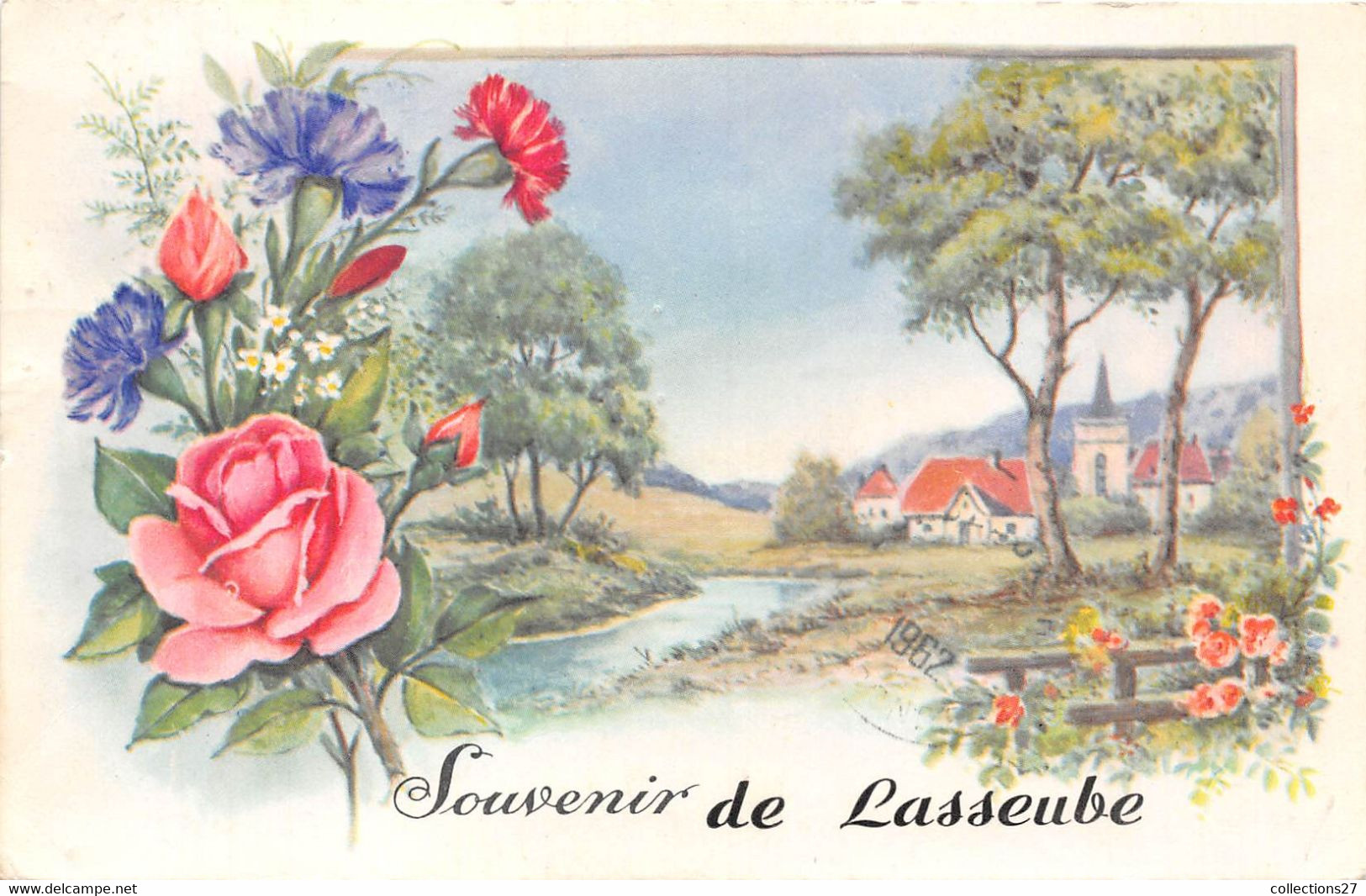 64-LASSEUBE-SOUVENIR DE LASSEUBE - Lasseube