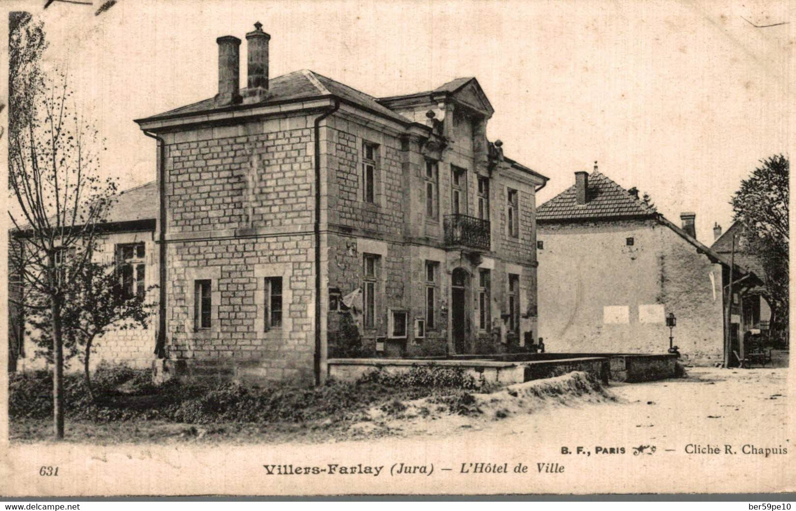 39 VILLERS FARLAY L'HOTEL DE VILLE - Villers Farlay