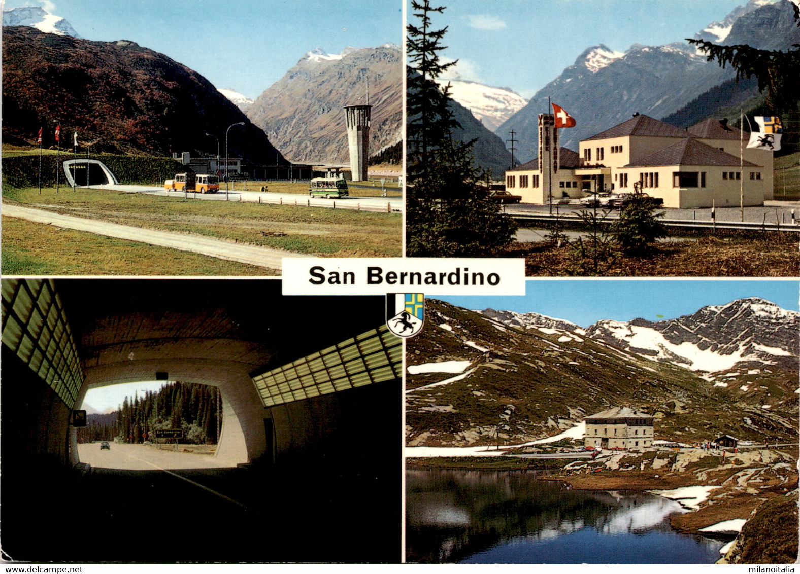 San Bernardino-Pass Und Strassentunnel - 4 Bilder (4/21) - Sent