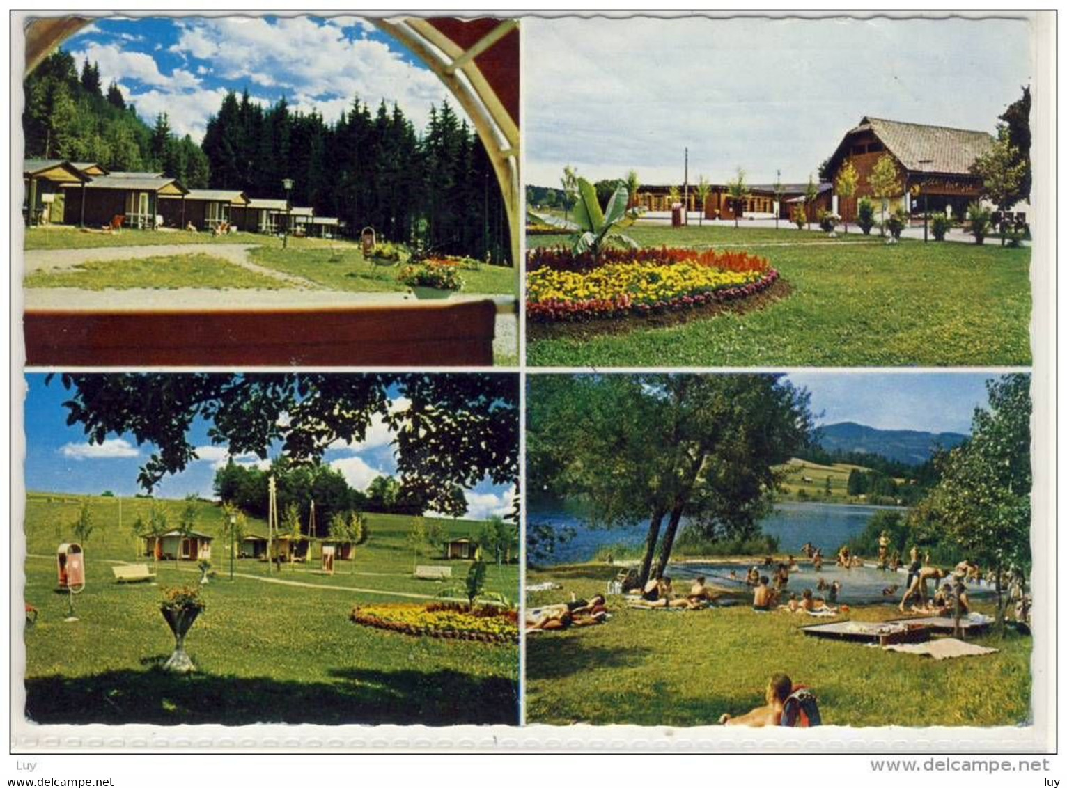 Feriendorf Am MALTSCHACHER SEE In Kärnten, Mehrbildkarte    1968 - Feldkirchen In Kärnten