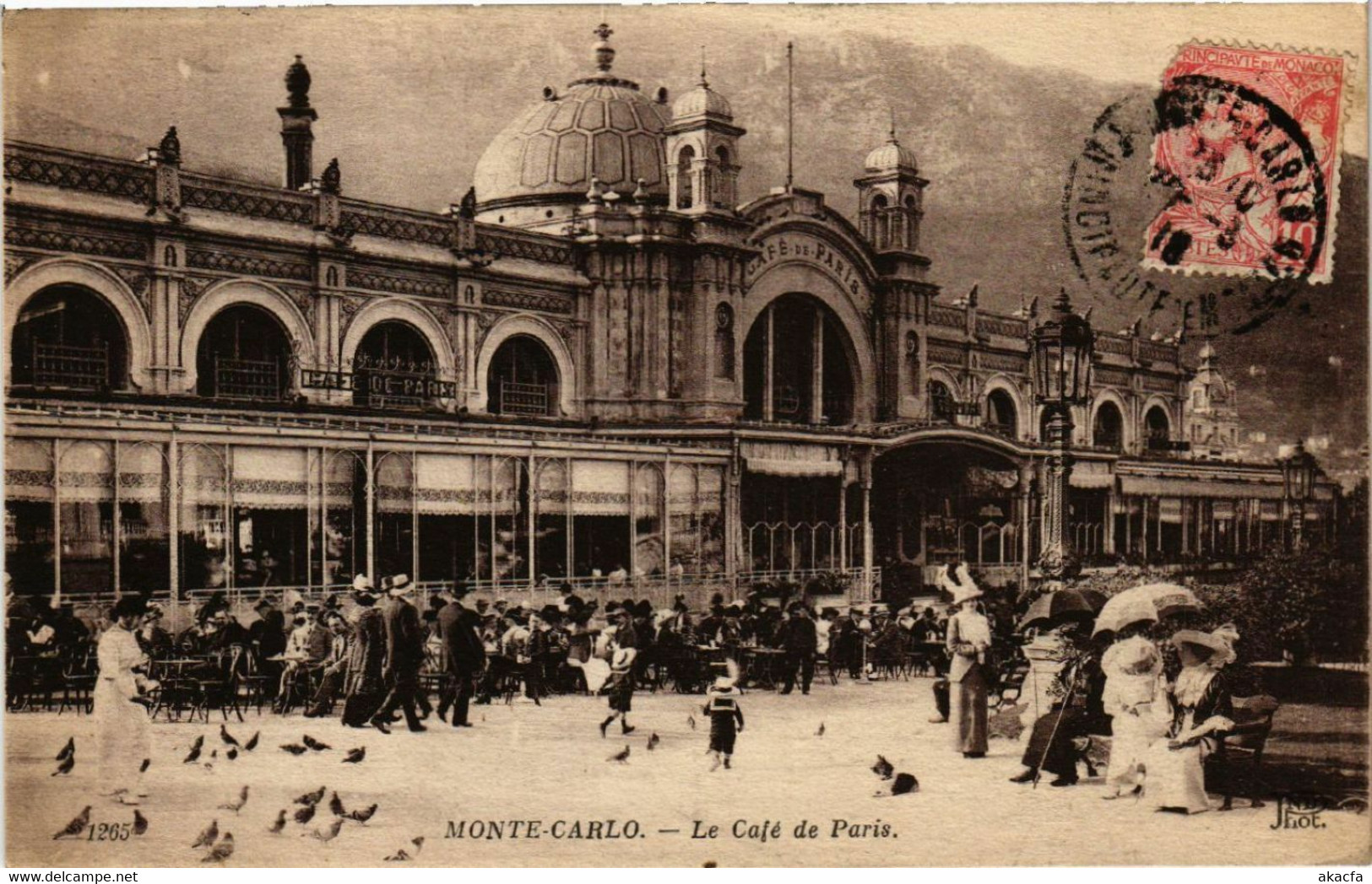 CPA AK MONACO - Monte Carlo - Le Cafe De Paris (476647) - Cafés & Restaurants