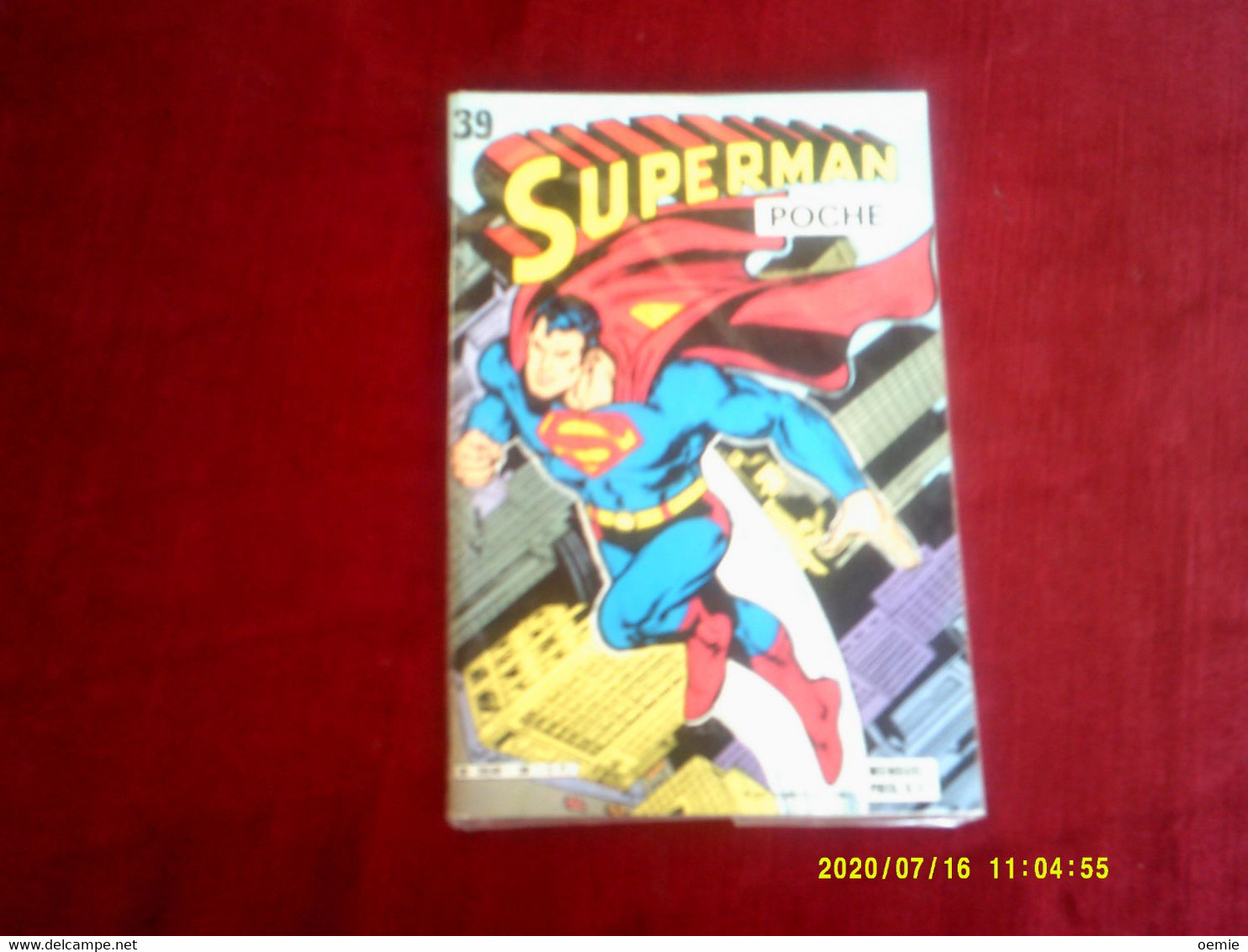 SUPERMAN  POCHE  N° 39  (1980) - Superman