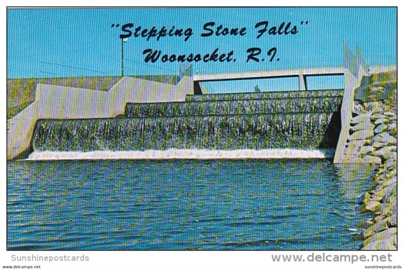 Stepping Stone Falls Woodstocket Rhode Island - Woonsocket