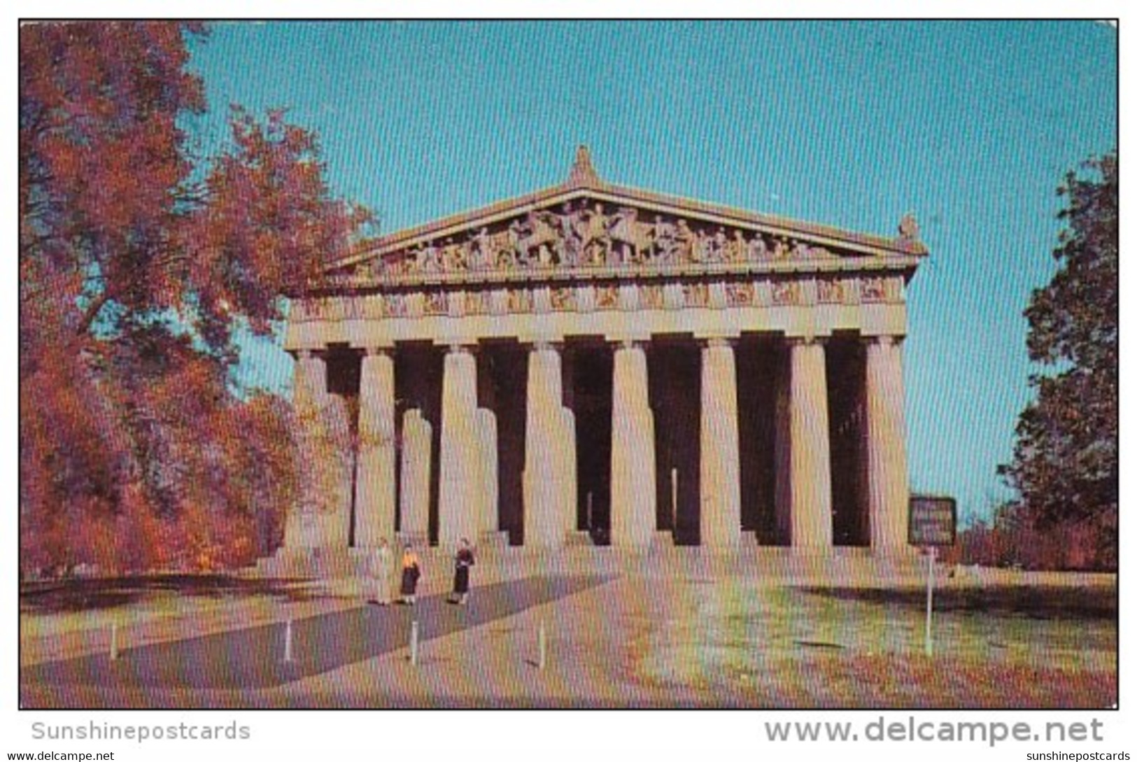 The Parthenon Centennial Park Nashville Tennessee 1958 - Nashville