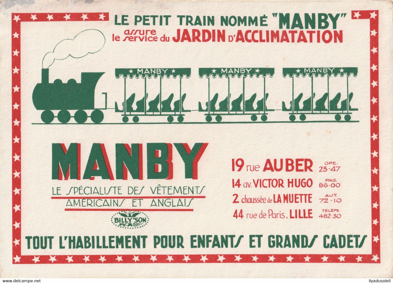 Le Petit Train Nomme  MANBY - Transport
