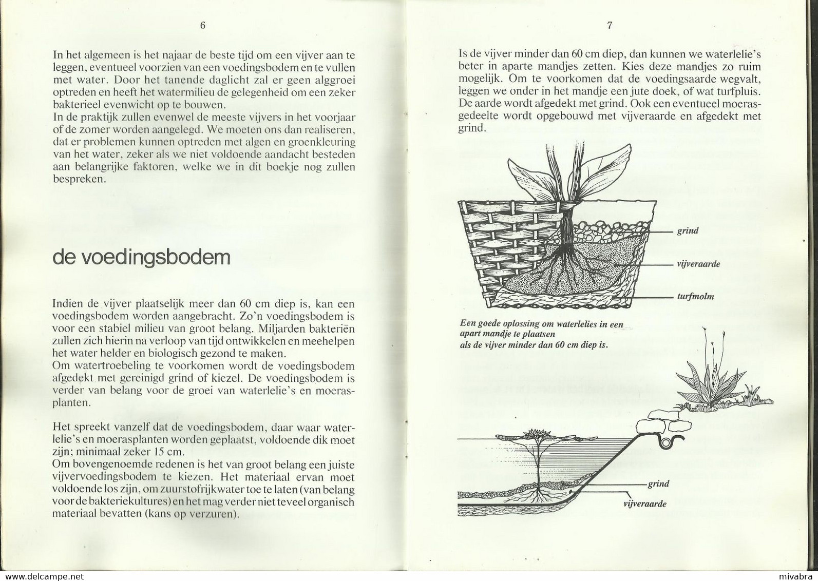 HET KLEINE VIJVERBOEK - UITGAVE VELDA AQUARISTIEK  (tuinvijvers) - Practical