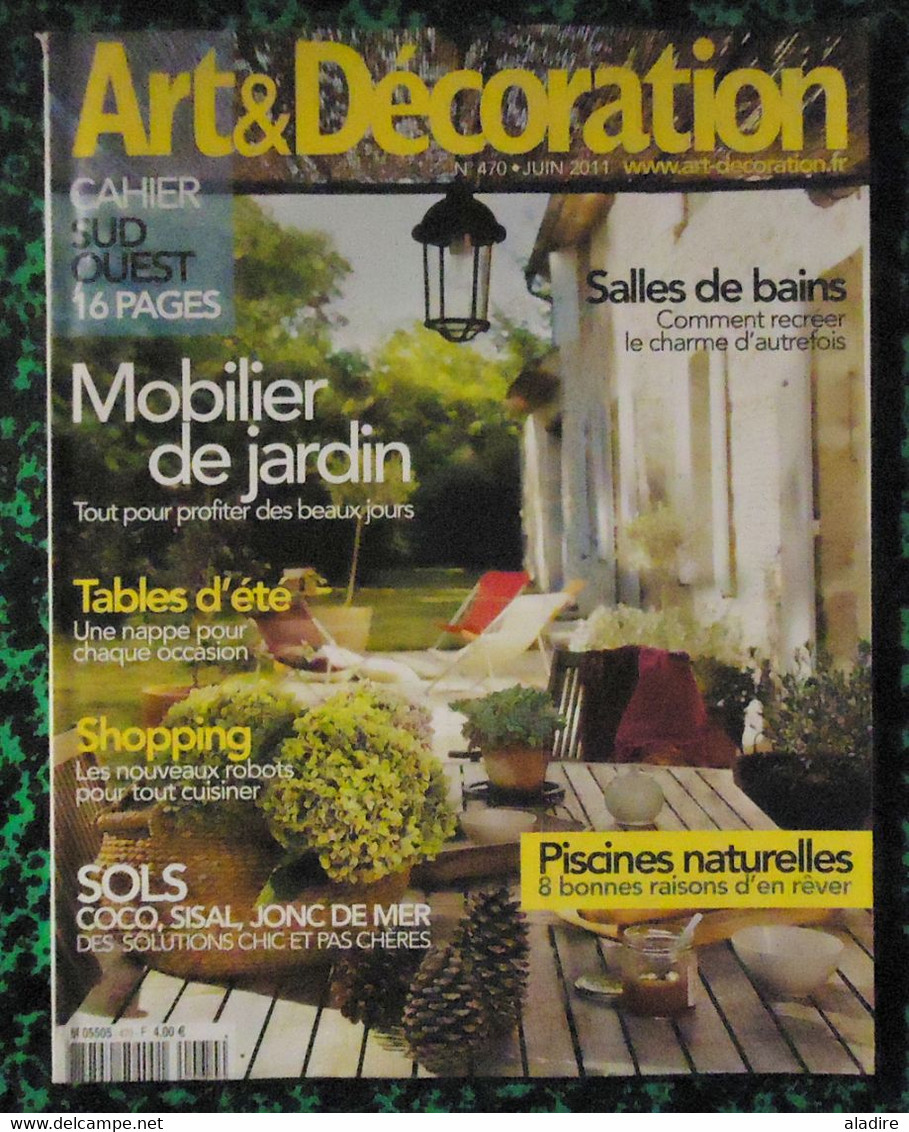 ART & DECORATION - LOT DE 10 Revues - 10 Kilos D'idées Incroyables Pour Votre Maison Pour € 1.00 !!! - Lot  2 - House & Decoration