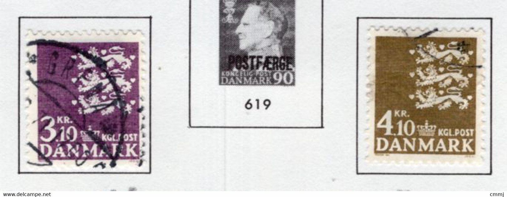 1969/1970 -  DANIMARCA - DENMARK - Mi. Nr. 499+500 - LH/Used -  (Z0304..40) - Andere & Zonder Classificatie