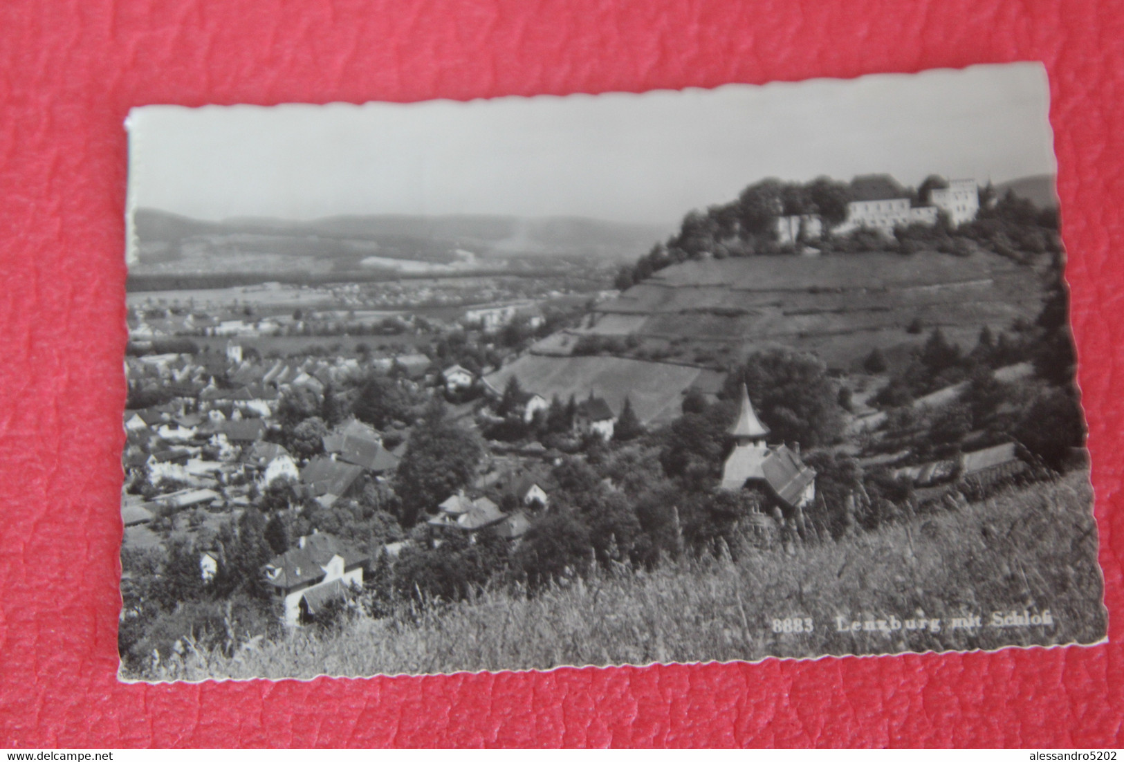 Aargau Argovie Lenzburg Mit Schloss 1968 - Lenzburg