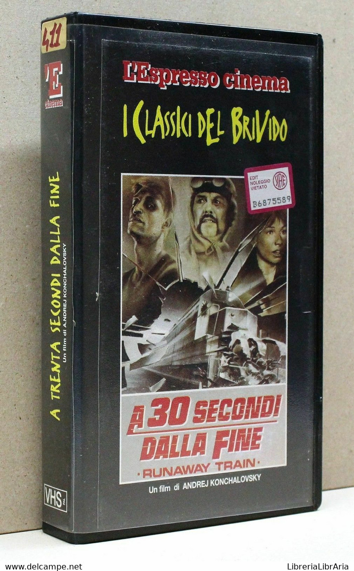 A 30 Secondi Dalla Fine - Vhs -1986-L'Espresso Cinema -F - Colecciones