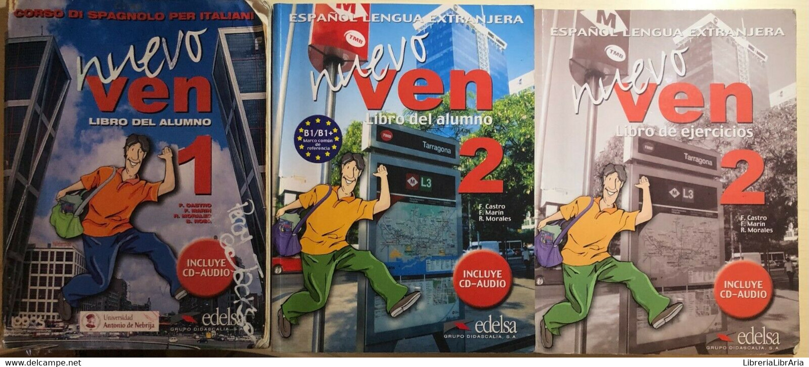 Nuovo Ven 1+2+2 Libro De Ejercicios Di Aa.vv., 2007, Edelsa - Ragazzi