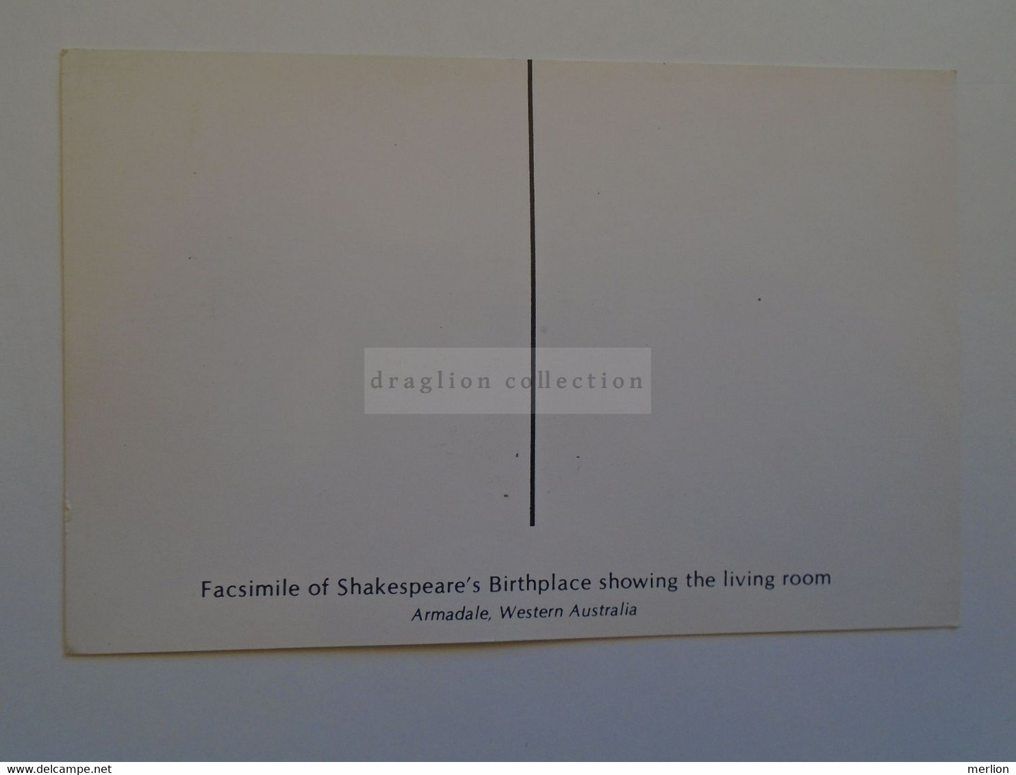 D182840  Australia   -ARMADALE  (WA) -  Facsimile Of Shakespeare's Birthplace Showing The Living Room - Other & Unclassified