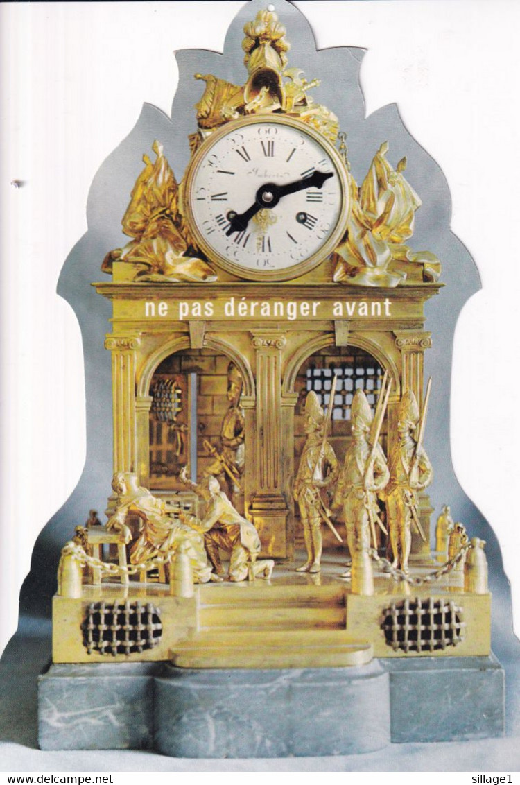 Pendule En Carton Pour Chambre D'Hôtel - Pancarte Recto-Verso Sur Porte De Chambre - Ne Pas Déranger Avant - Clocks