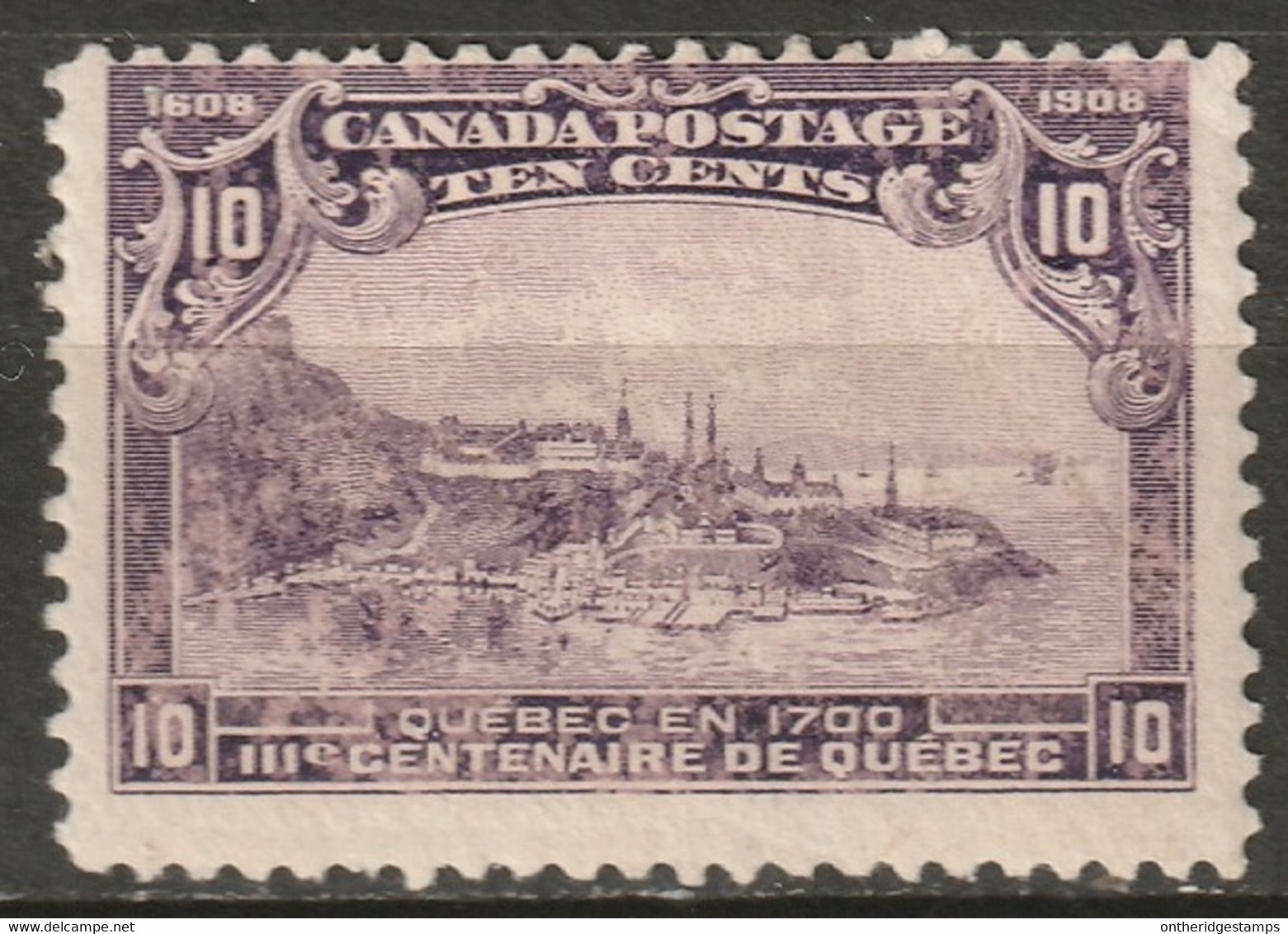 Canada 1908 Sc 101 Mi 89 Yt 90 MH* Disturbed Gum/scuff Marks - Ungebraucht