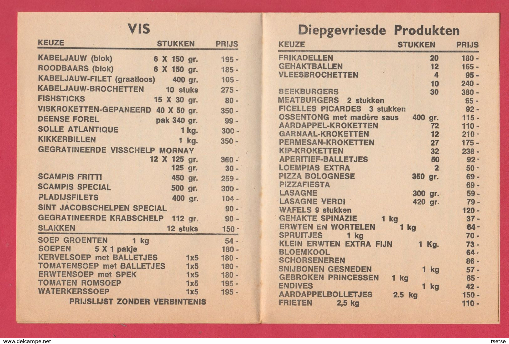 Enghien  - S.A. Glace De Smet ... Prospectus Publicitaire Et Tarif  ( Voir Verso ) - Enghien - Edingen