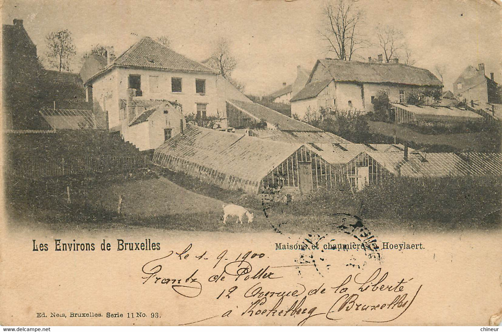 BELGIQUE HOEYLAERT MAISONS ET CHAUMIERES - Hoeilaart