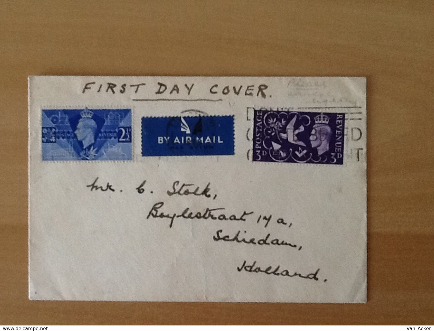 FDC Mi.231/232. - ....-1951 Pre Elizabeth II