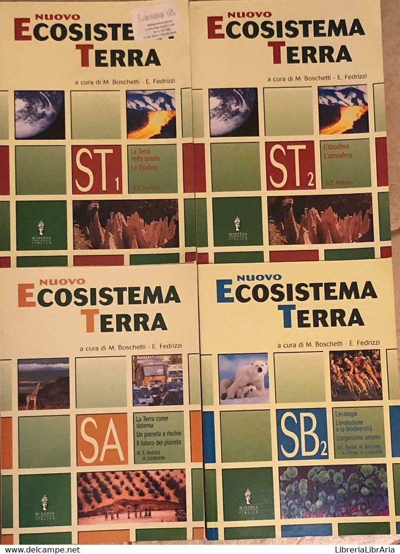 Nuovo Ecosistema Terra SA-SB1-SB2-ST1-ST2 Di Aa.vv., 2004, Minerva Italica - Adolescents