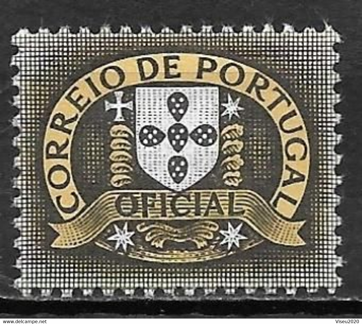 Portugal 1974 - Escudete Afonsino (Nova Cor) - Afinsa 03 - Neufs