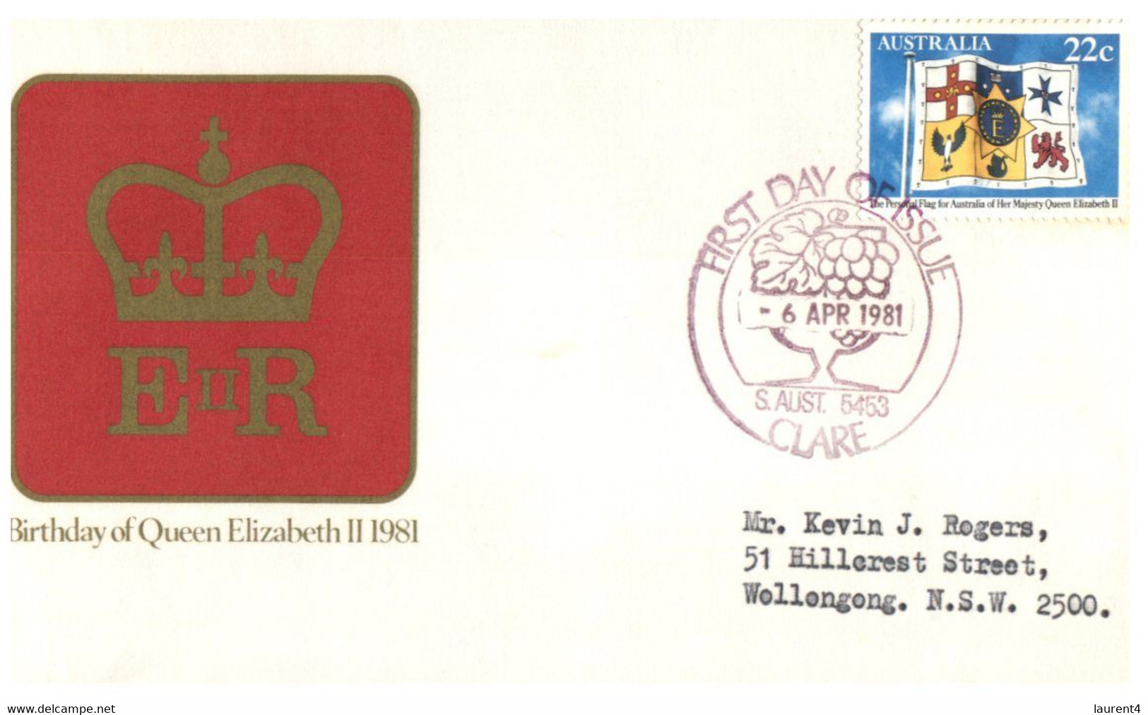 (YY 9 A) Australia FDC Cover - 1983 - Commemorative Postmarks (2 Cover) Clare & Sarina - Sonstige & Ohne Zuordnung