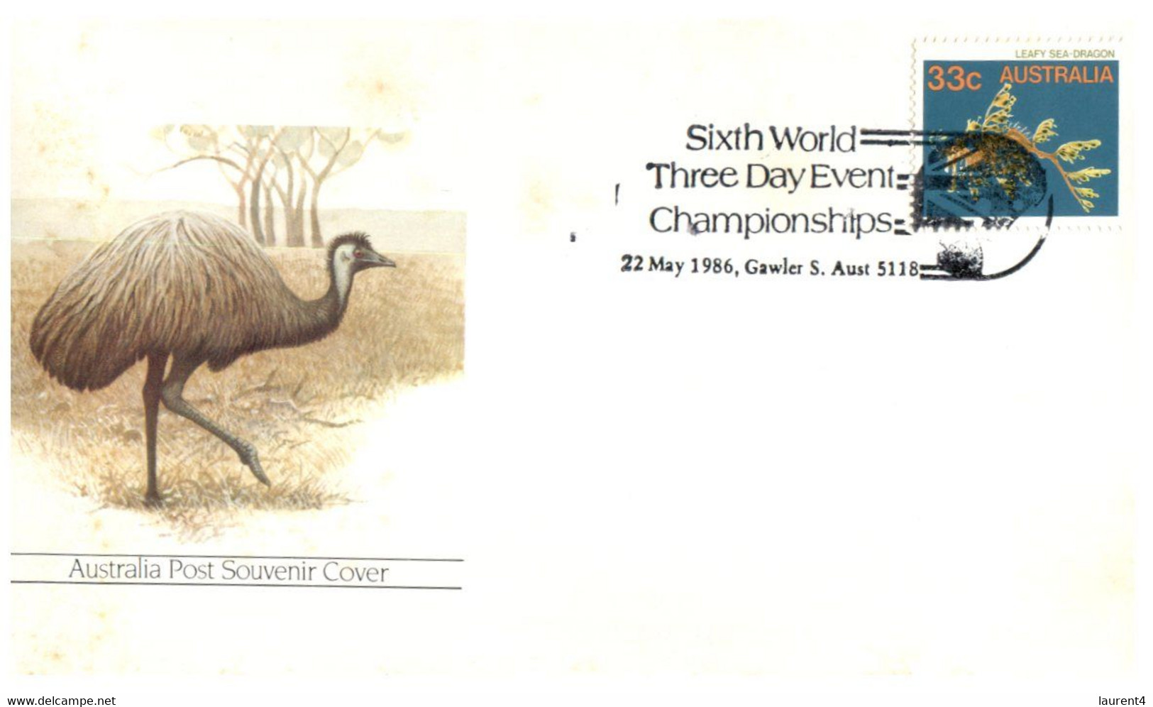 (YY 9 A) Australia FDC Cover - 1983 - Commemorative Postmarks (2 Cover) Perth & Gayler - Andere & Zonder Classificatie