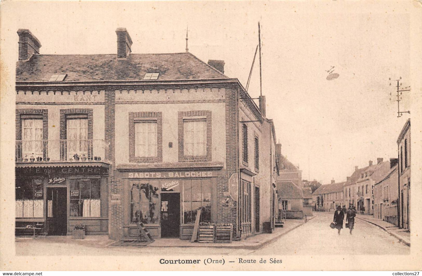 61-COURTOMER- ROUTE DE SEES - Courtomer