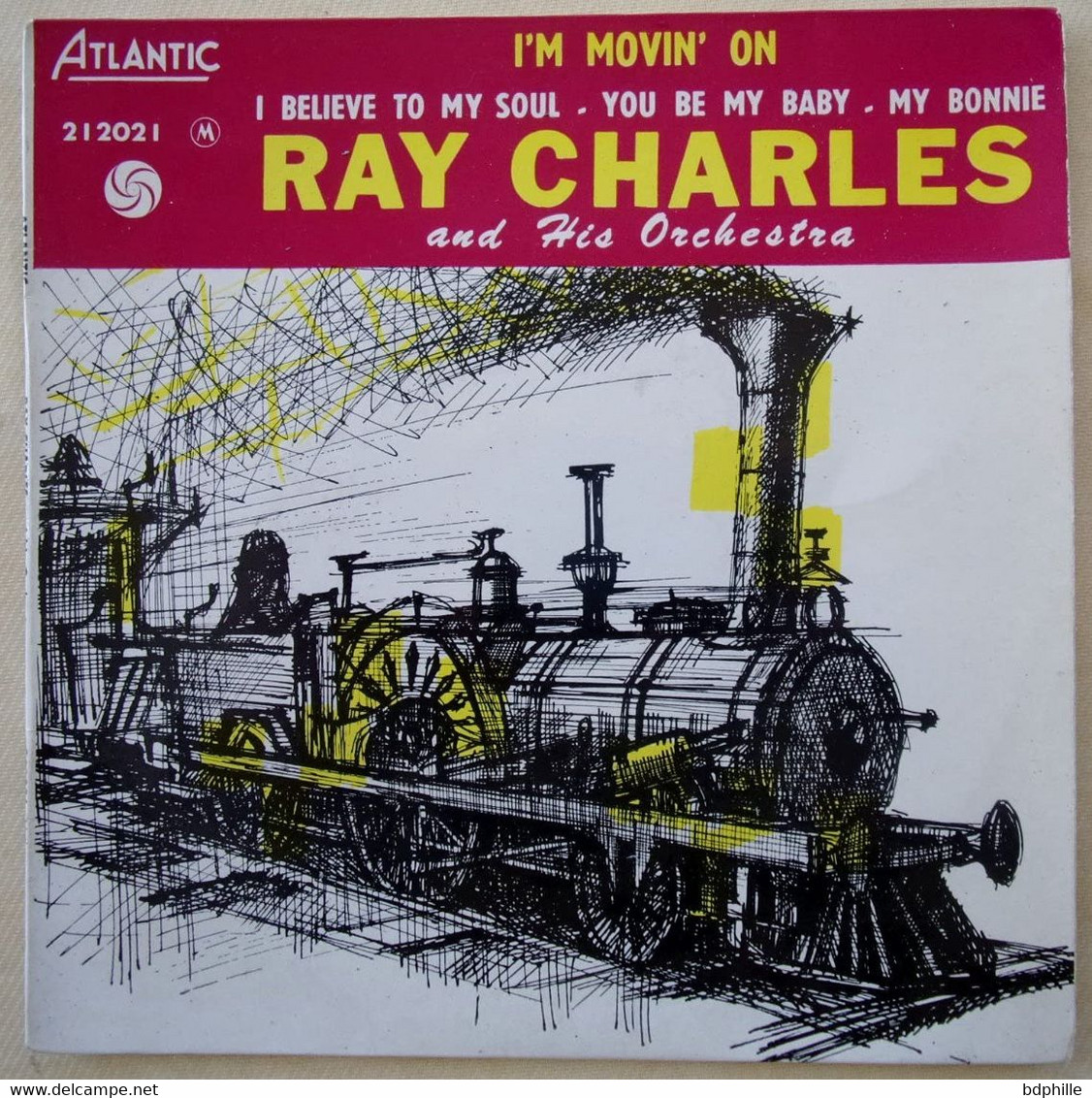 Ray Charles I'M Movin On EP 45 TBE - Soul - R&B