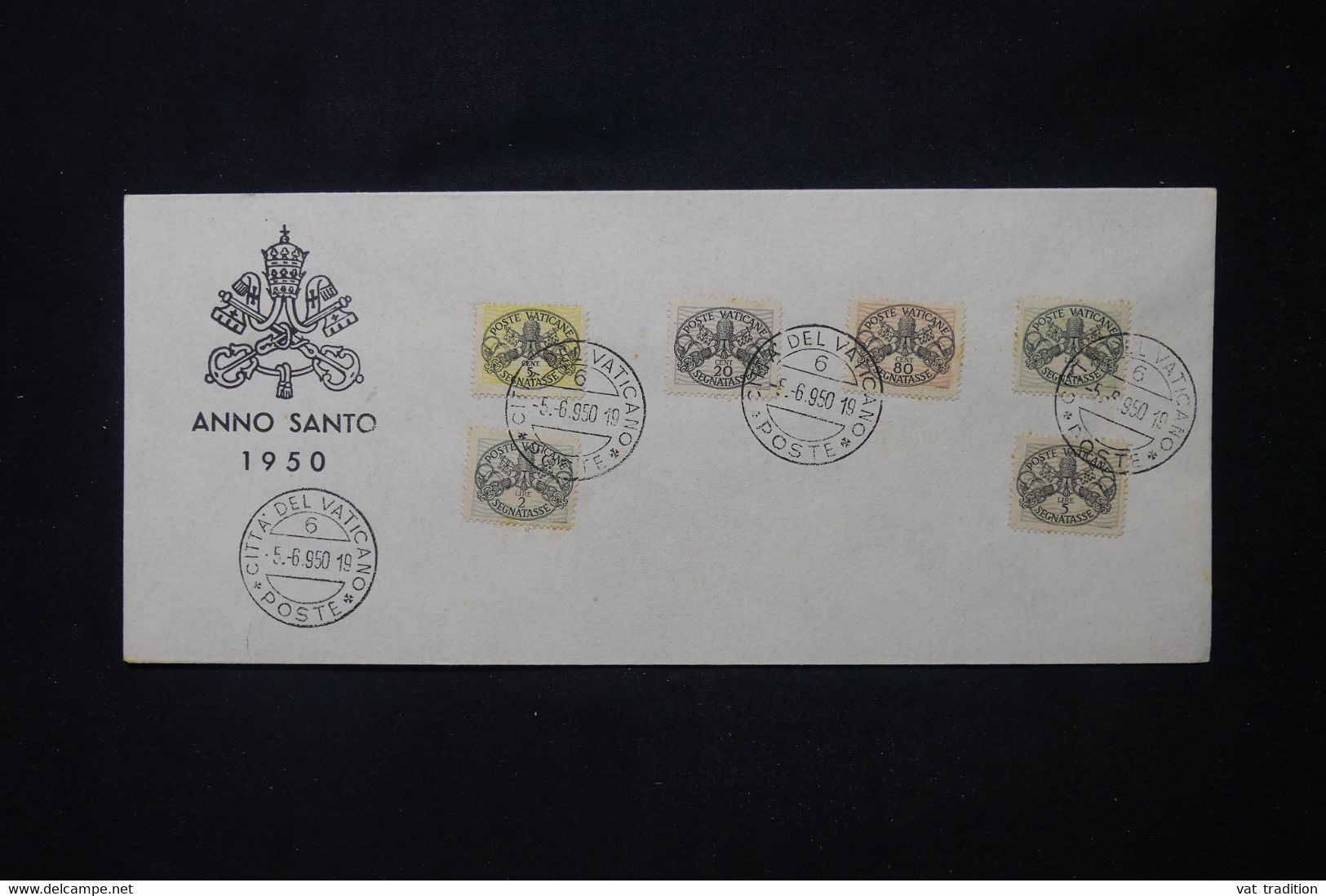 VATICAN - Enveloppe Souvenir De L 'Année Sainte En 1950 - L 104826 - Covers & Documents