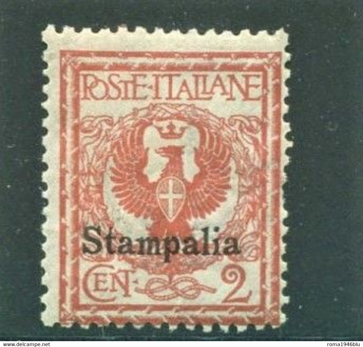 EGEO STAMPALIA 1912 2 C. ** MNH - Egée (Stampalia)