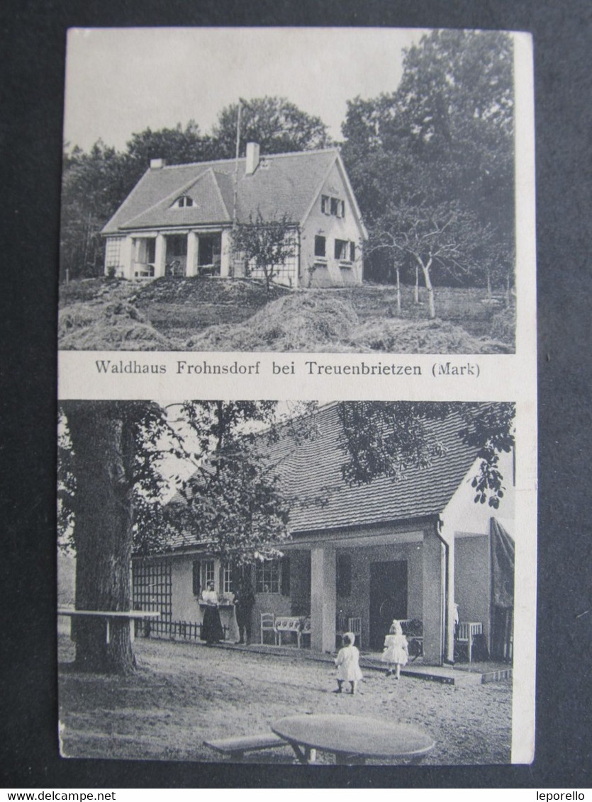 AK TREUENBRIETZEN Frohnsdorf 1919  ///  D*50842 - Treuenbrietzen