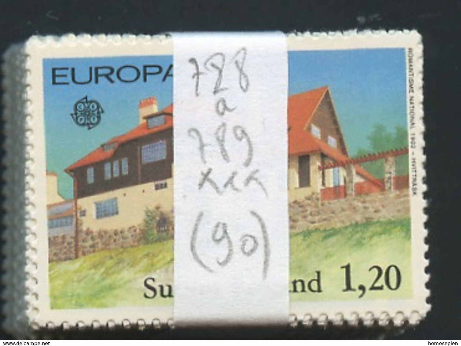 Finlande - Finnland - Finland Lot 1978 Y&T N°788 à 789 - Michel N°825 à 826 *** - EUROPA - Lot De 95 Séries - Volledige & Onvolledige Vellen