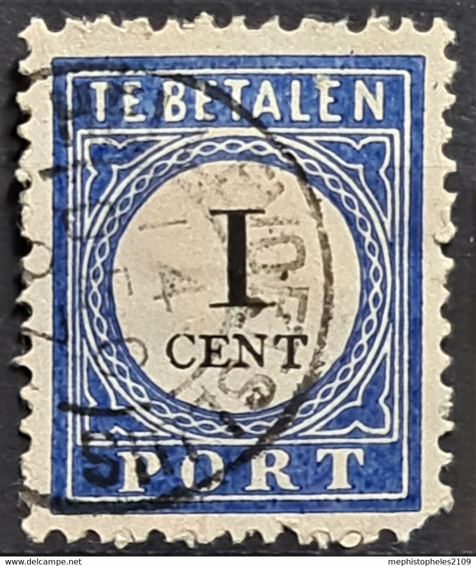 NETHERLANDS 1881 - Canceled - Sc# J3bII - Postage Due 1c - Impuestos