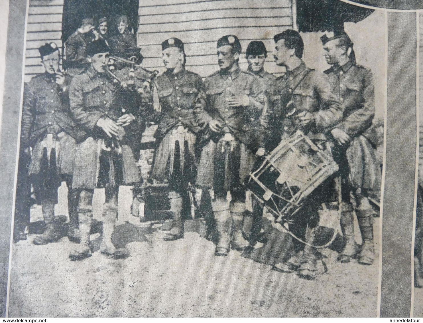 1914 N°4 LE PAYS DE FRANCE:Soldats (Français, Belges, Indiens, British,Scottish, Allemands) Navire-Hôpital Asturias ;etc