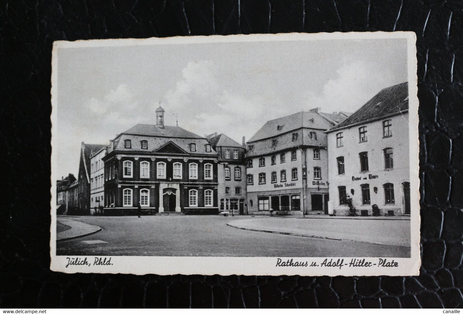 OK- 43 / Rhénanie-du-Nord-Westphalie   Jülich  Jülich  Rhld  Rathaus U.  Adolf-Hitler - Platz    / - Jülich