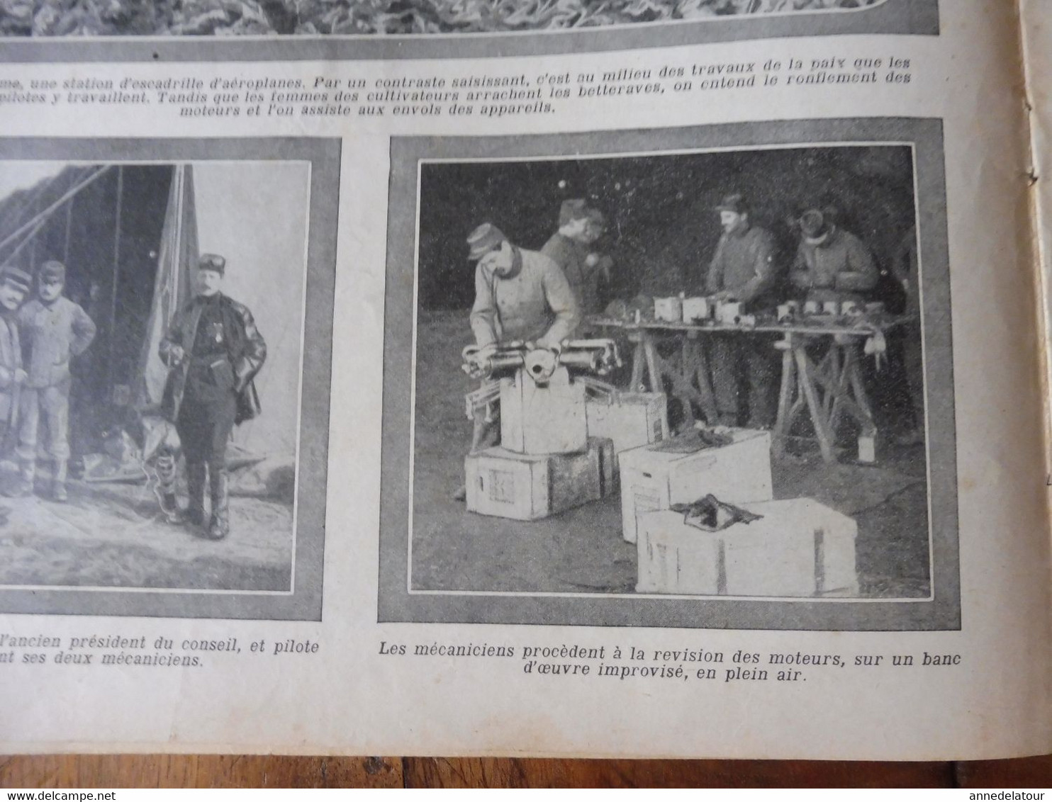 1914 N°6 LE PAYS DE FRANCE- Cyclistes belges; Soldats (Zouaves, aviateurs, Sénégalais ,Indiens, British); La popote; Etc