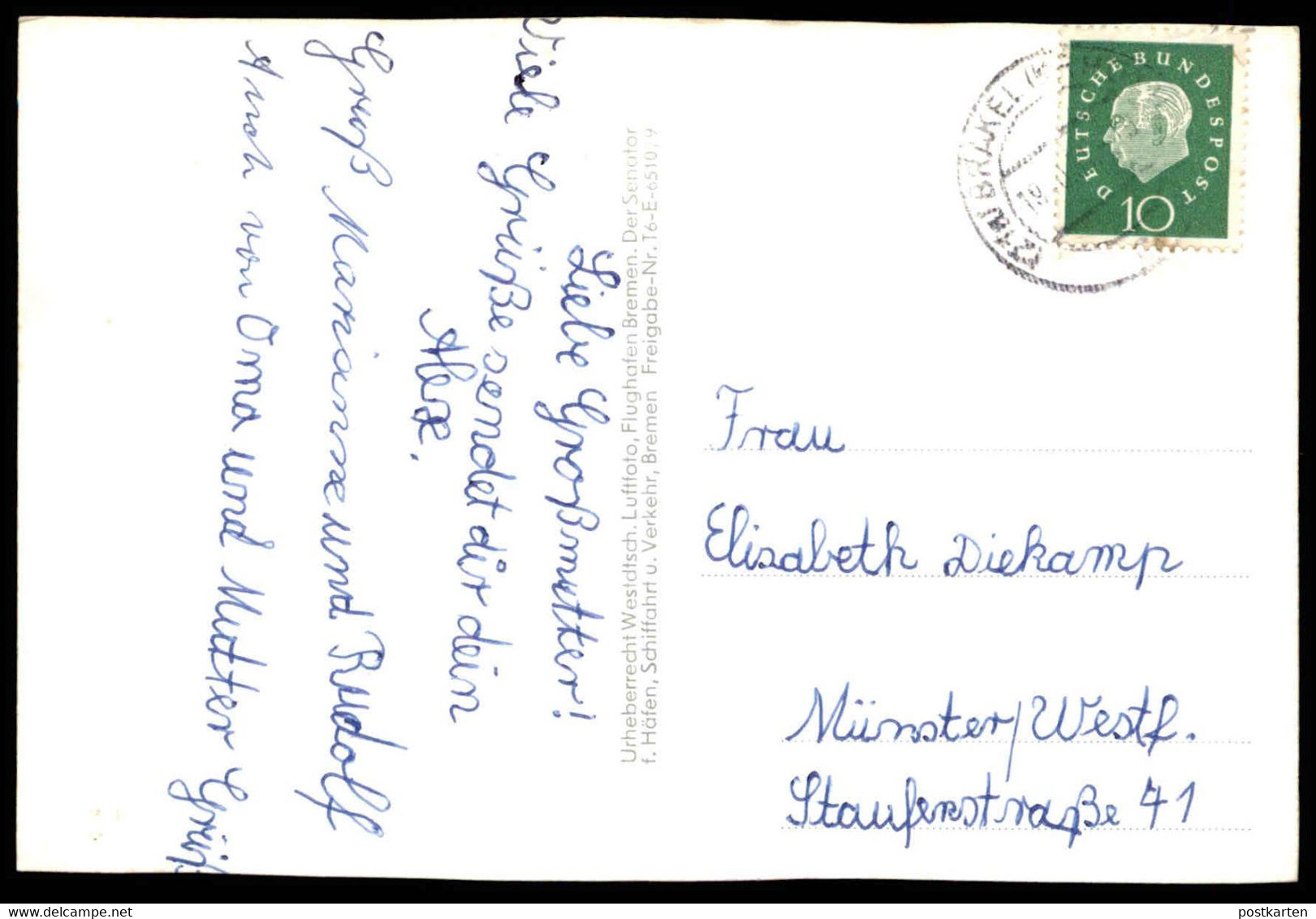 ÄLTERE POSTKARTE BRAKEL LUFTBILD KATH. PFARRKIRCHE ST. MICHAEL Kirche Höxter Church église Ansichtskarte Postcard Cpa AK - Brakel