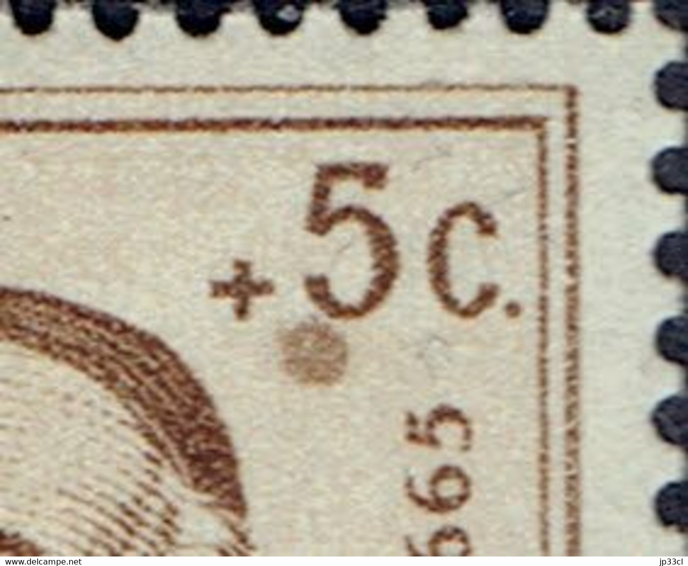 2 Timbres COB 593** Dont Un Avec La Variété "tache Sous Le 5" (cote 17,50 €) - Altri & Non Classificati