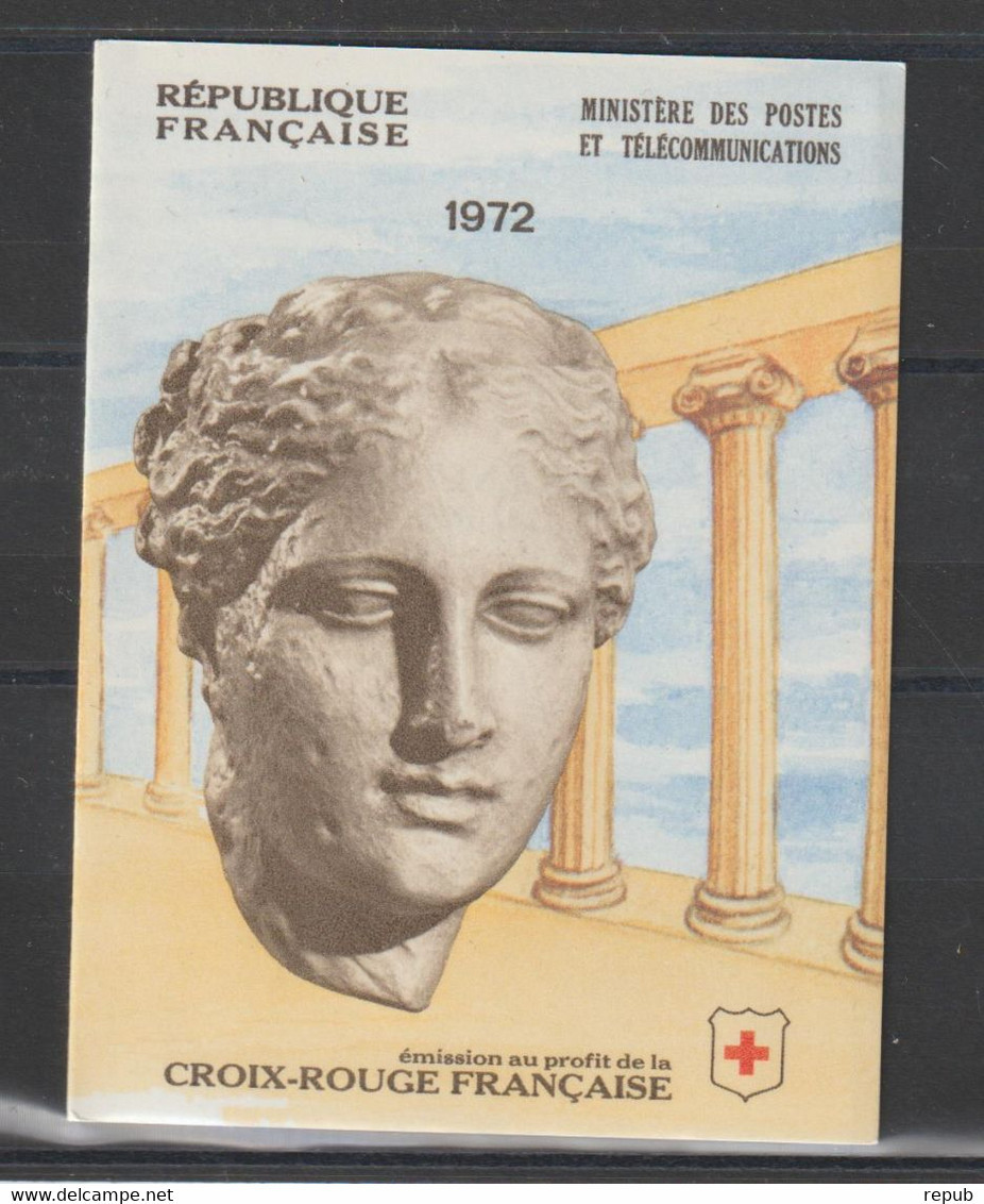 France Carnet Croix Rouge 1972 ** MNH - Croix Rouge